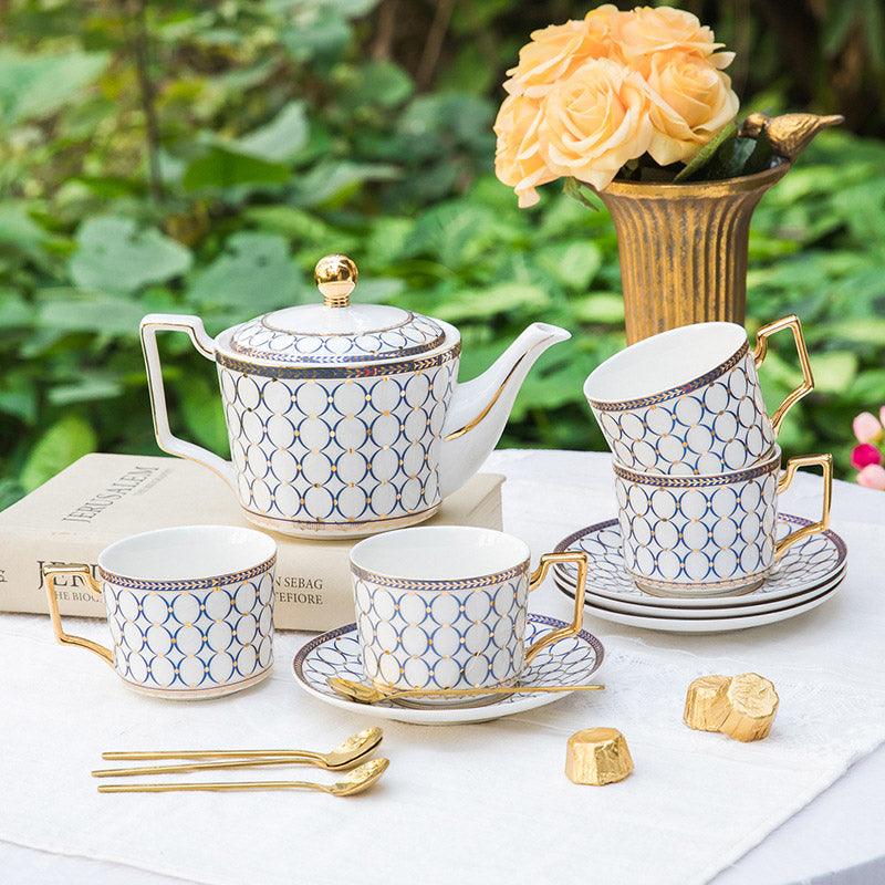 European Ceramic Tea Sets | Teapot Tea Set | Ceramic Coffee Set - Teas Story