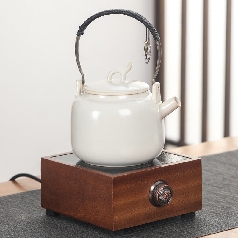 White Ceramic Teapot | Teapot That Can Be Used On Electric Stove