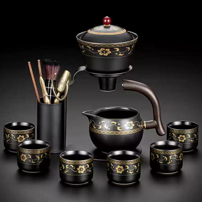 Ceramic Tea Set | Teapot Cup | Retro Tea Set | Automatic Tea Maker