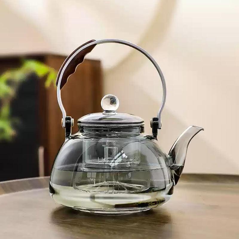 Stovetop Teapot | Walnut Electric Ceramic Stove Teapot