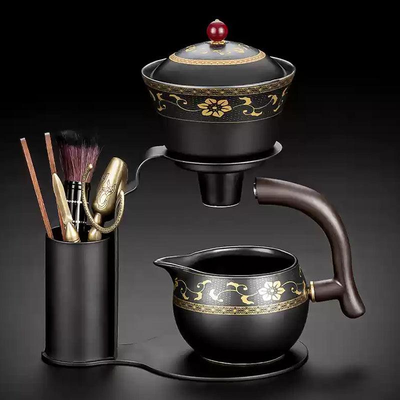 Ceramic Tea Set | Teapot Cup | Retro Tea Set | Automatic Tea Maker