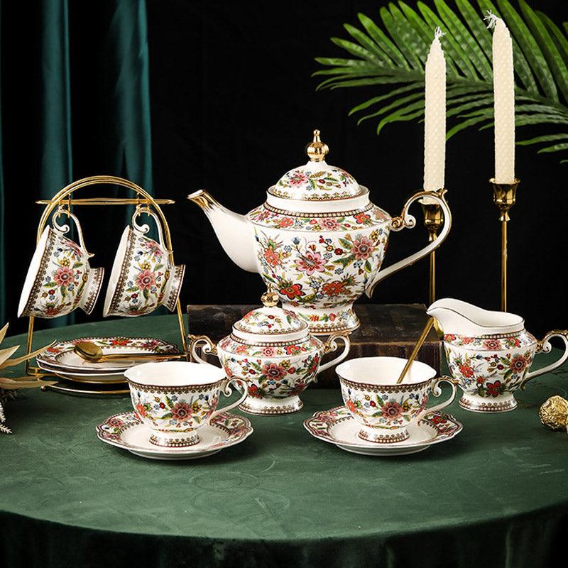 French Ceramic Coffee Set | Afternoon Tea Set | Ceramic Tea Set - Teas Story