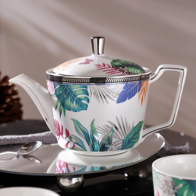 Forest Ceramic Tea Set | Coffee Pot Set | Handmade Tea Set| Coffee Cup