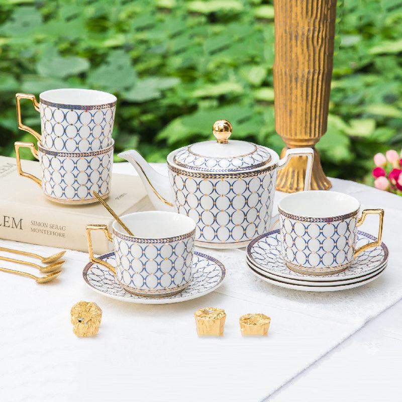 European Ceramic Tea Sets | Teapot Tea Set | Ceramic Coffee Set - Teas Story