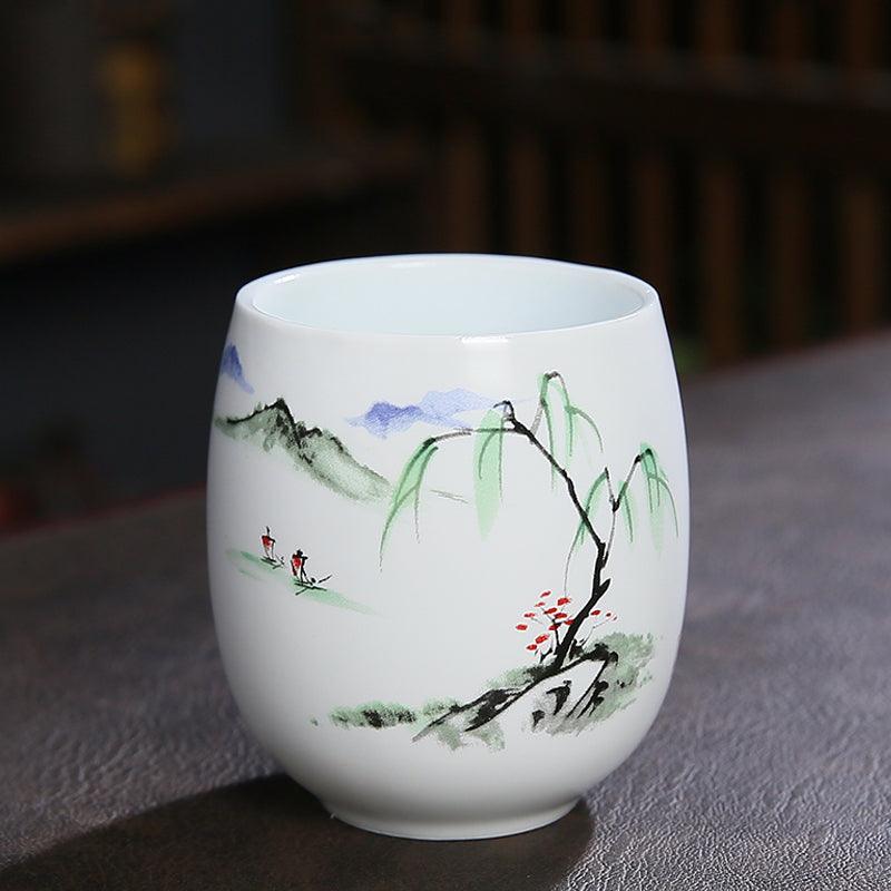 Pastoral Ceramic Tea Set | Teapot With Handle | Teapot With Infuser - Teas Story