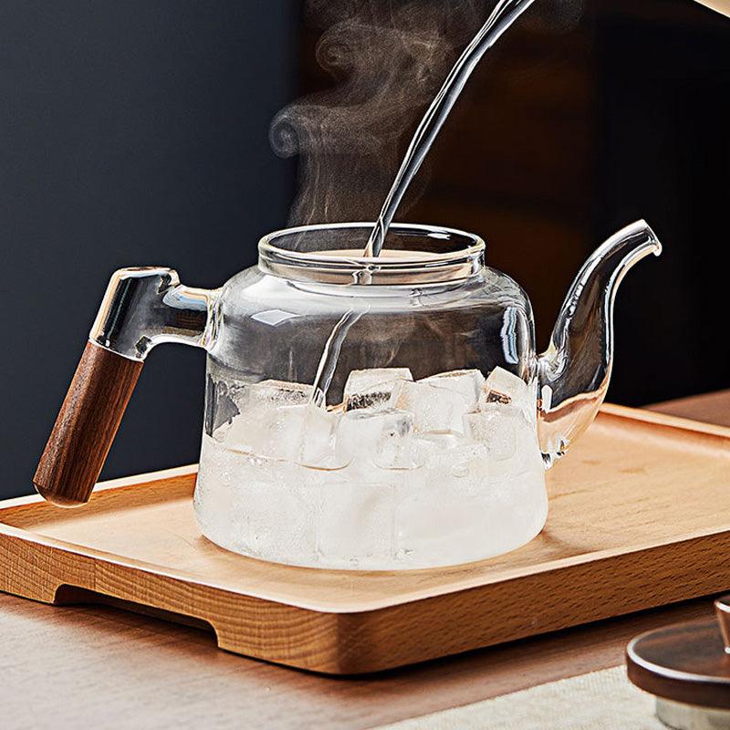 Tea and water separation kettle | Japanese tea brewing device |