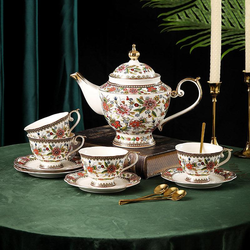 French Ceramic Coffee Set | Afternoon Tea Set | Ceramic Tea Set - Teas Story