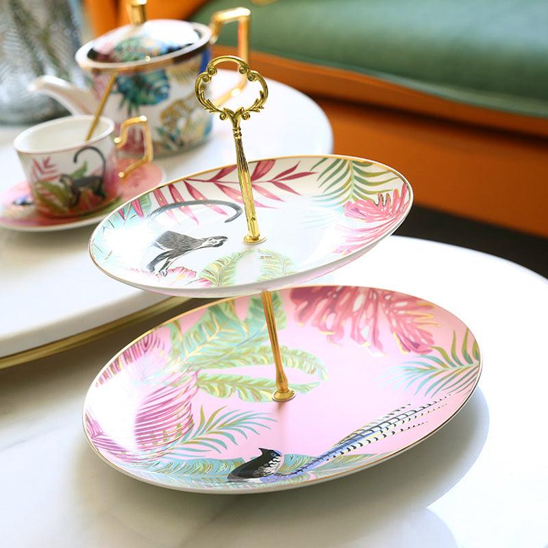 Forest Ceramic Tea Set | Tea Party Ttea Set |Ceramic Coffee Set|Teapot - Teas Story