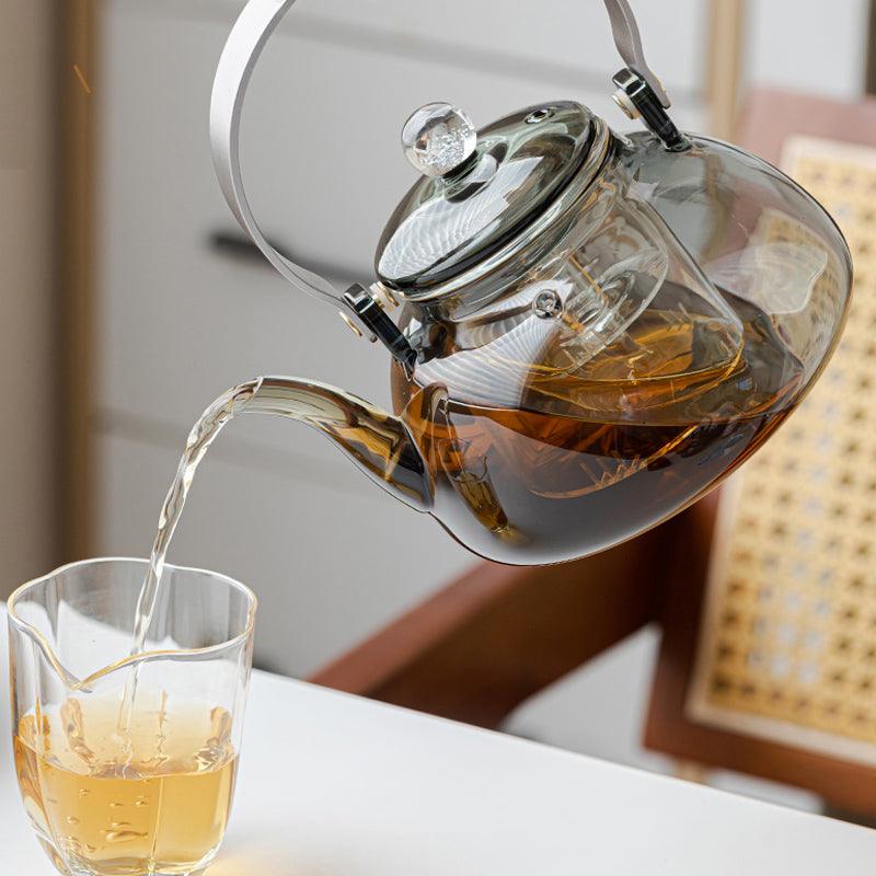 Stovetop Teapot | Walnut Electric Ceramic Stove Teapot