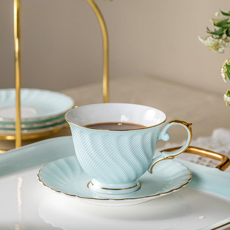 Light Luxury Ceramic Coffee Set | Afternoon Tea Set |Flower Teapot Set