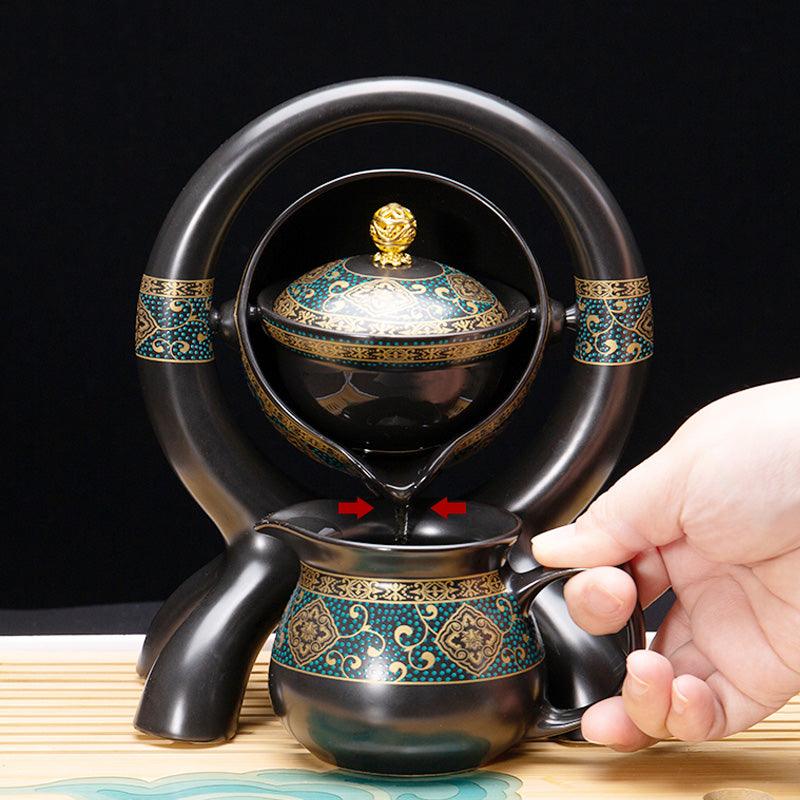360 degree Xiaoyao tea maker | ceramic automatic tea maker