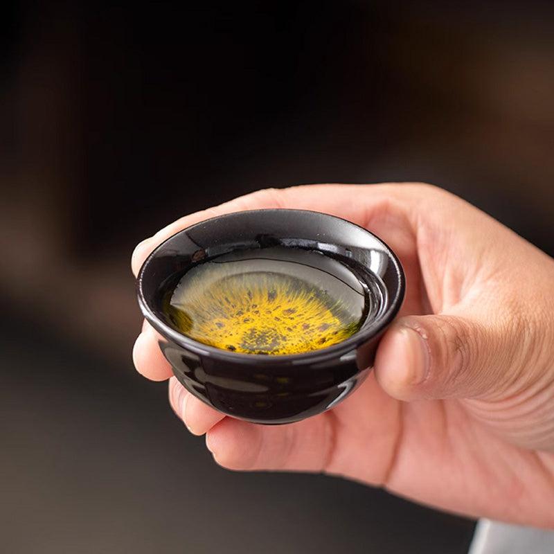 Retro Relief Auspicious Cragon Lazy Rotating Water Kung Fu Tea Set - Teas Story