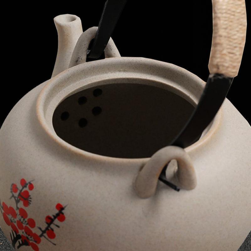 Bird Ceramic Tea Set | Retro Tea Set | Teapot Cup | Japanese Tea Set - Teas Story