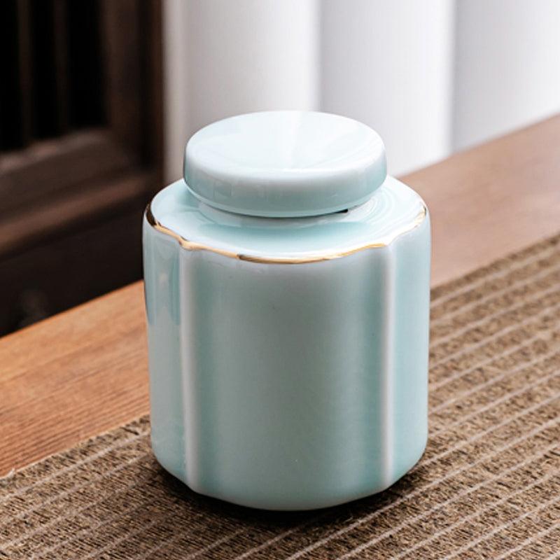 Ceramic Tea Set Pottery | European Style Tea Set with Tray