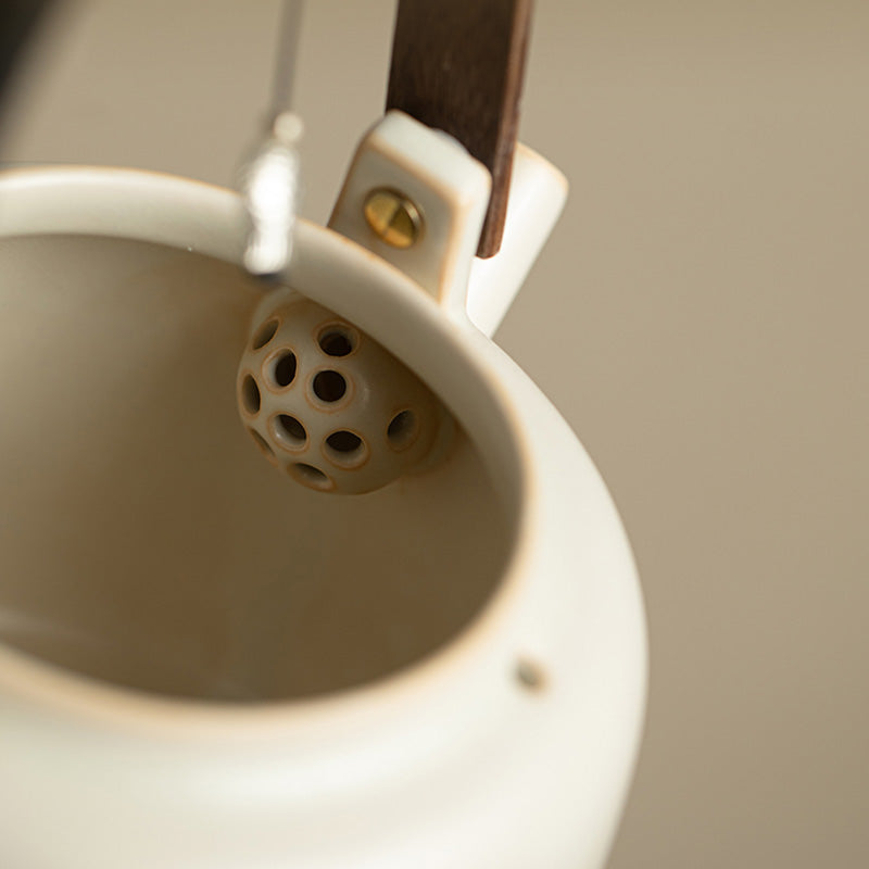 White Ceramic Teapot | Teapot That Can Be Used On Electric Stove
