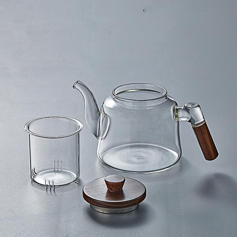 Tea and water separation kettle | Japanese tea brewing device |