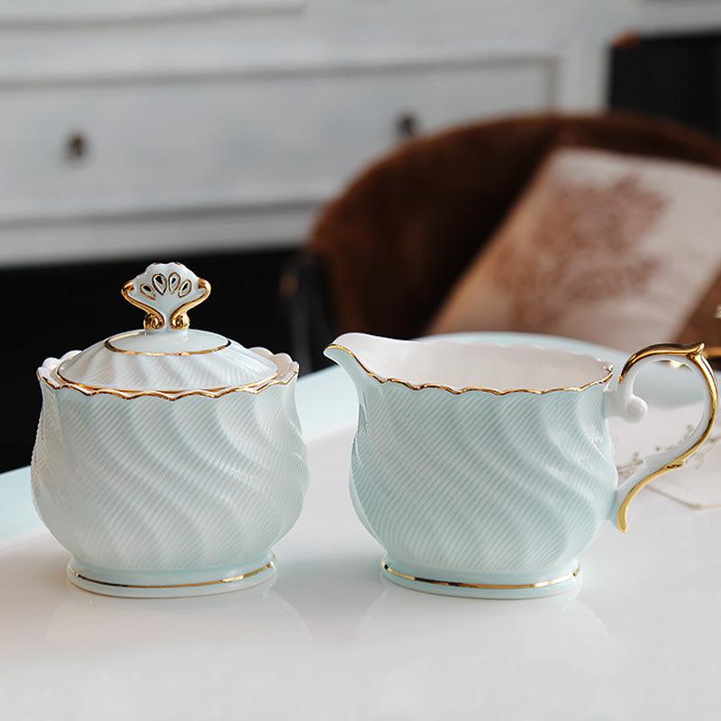 Light Luxury Ceramic Coffee Set | Afternoon Tea Set |Flower Teapot Set