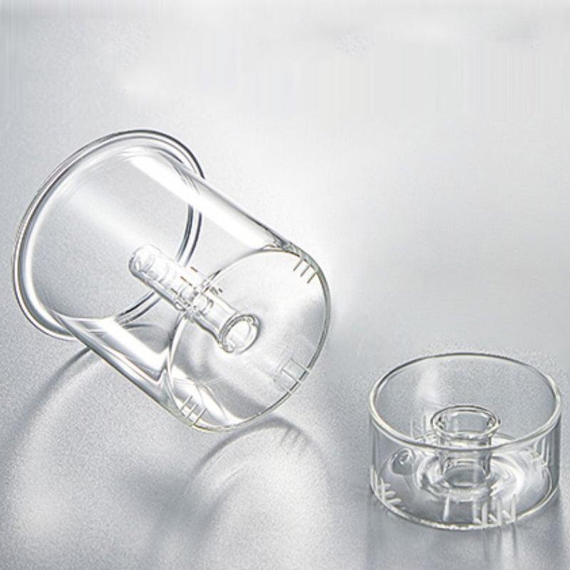 Thickened Glass Teapot | Steaming Boiling Teapot | Walnut Wood Heater - Teas Story