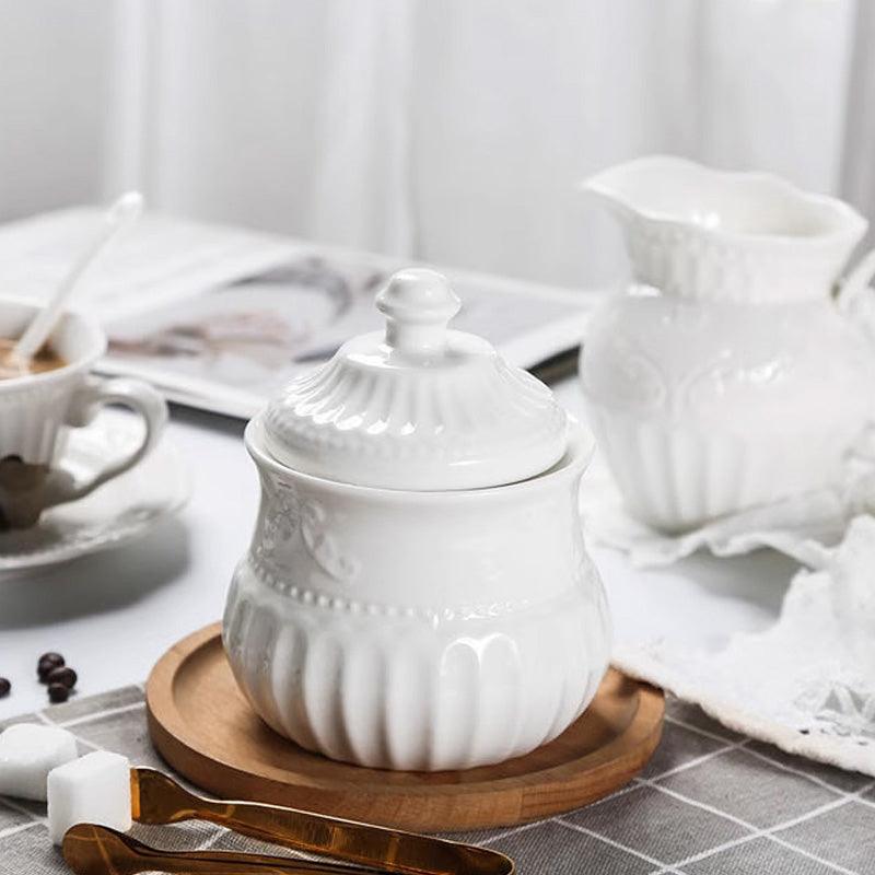 Afternoon tea set|Palace retro teapot|Small milk pot|Sugar bowl