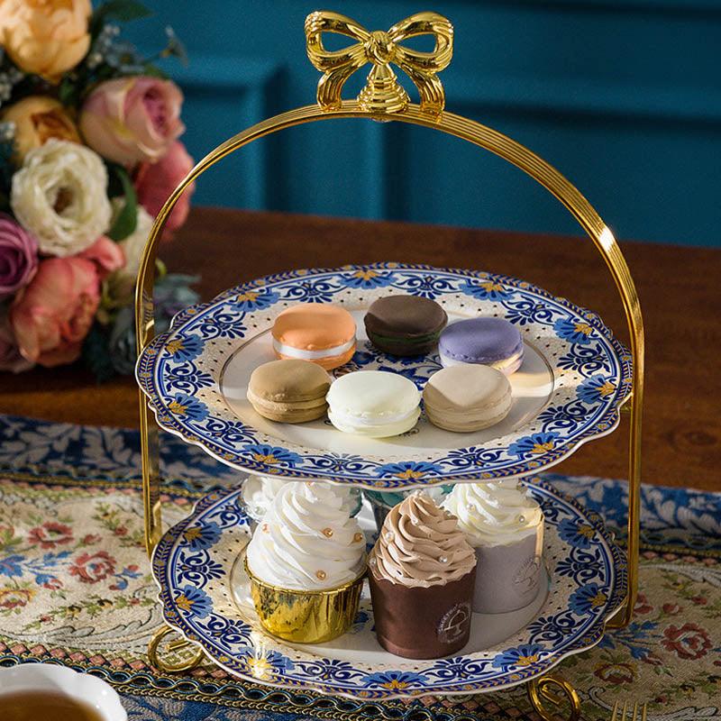 French Ceramic Coffee Set | Blue White Porcelain Tea Set | Coffee Cup - Teas Story