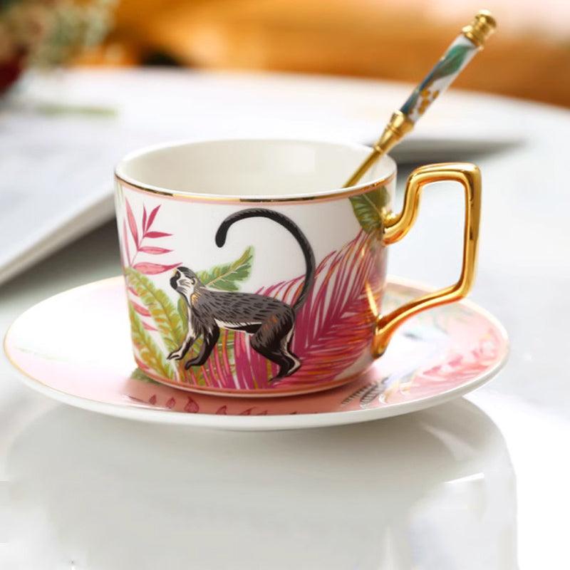 Forest Ceramic Tea Set | Tea Party Ttea Set |Ceramic Coffee Set|Teapot - Teas Story