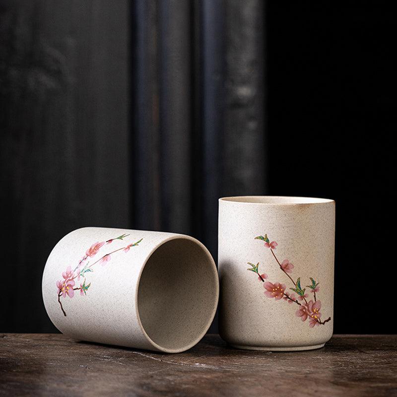 Stoneware tea set | pottery handle | Kung Fu tea maker - Teas Story