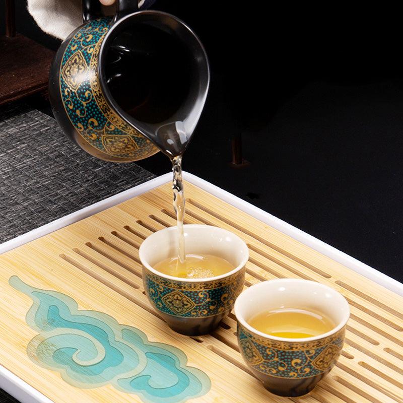 360 degree Xiaoyao tea maker | ceramic automatic tea maker