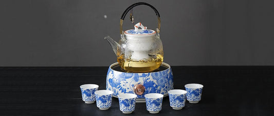 A New Way to Stay Warm This Winter: Glass Teapot + Electric Ceramic Stove for the Perfect Tea Experience - Teas Story