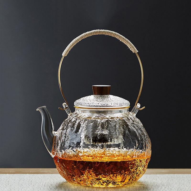 Glass steaming teapot | can be directly fired with open flame - Teas Story