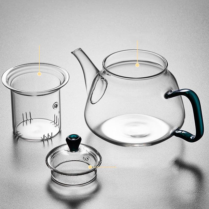 Glass Teapot | High Temperature Resistant Tea Maker| Japanese Teapot - Teas Story