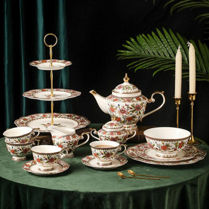 French Ceramic Coffee Set | Afternoon Tea Set | Ceramic Tea Set - Teas Story