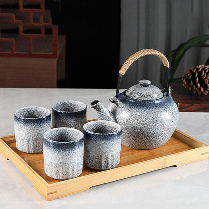 Vintage Ceramic Tea Set | Japanese Tea Set | Teapot With Infuser - Teas Story
