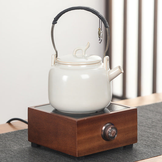 White Ceramic Teapot | Teapot That Can Be Used On Electric Stove