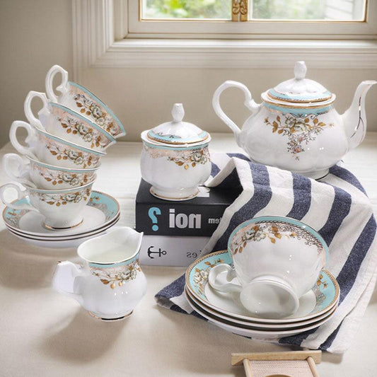 Handmade bone china coffee set | afternoon tea set - Teas Story