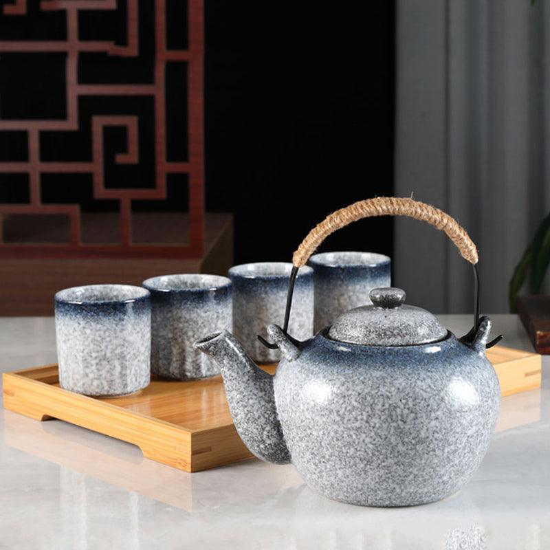 Vintage Ceramic Tea Set | Japanese Tea Set | Teapot With Infuser - Teas Story