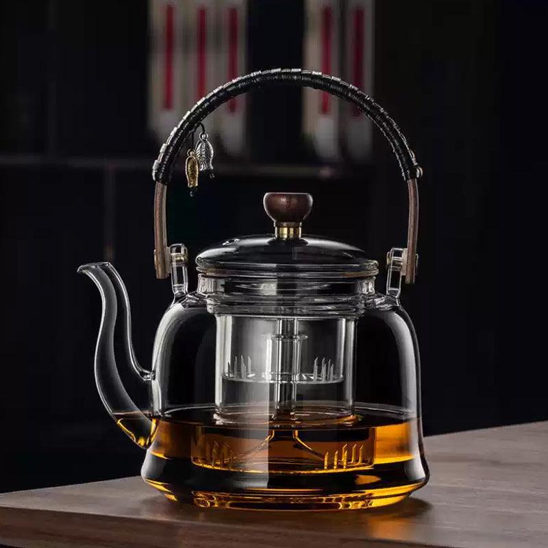 Thickened Glass Teapot | Heat-Resistant Teapot | Flower Teapot - Teas Story