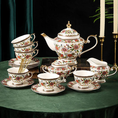 French Ceramic Coffee Set | Afternoon Tea Set | Ceramic Tea Set - Teas Story