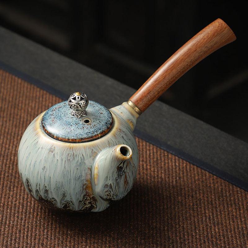 Ceramic Tea Set | Retro Kung Fu Tea Set | Handmade Traditional Tea Set - Teas Story