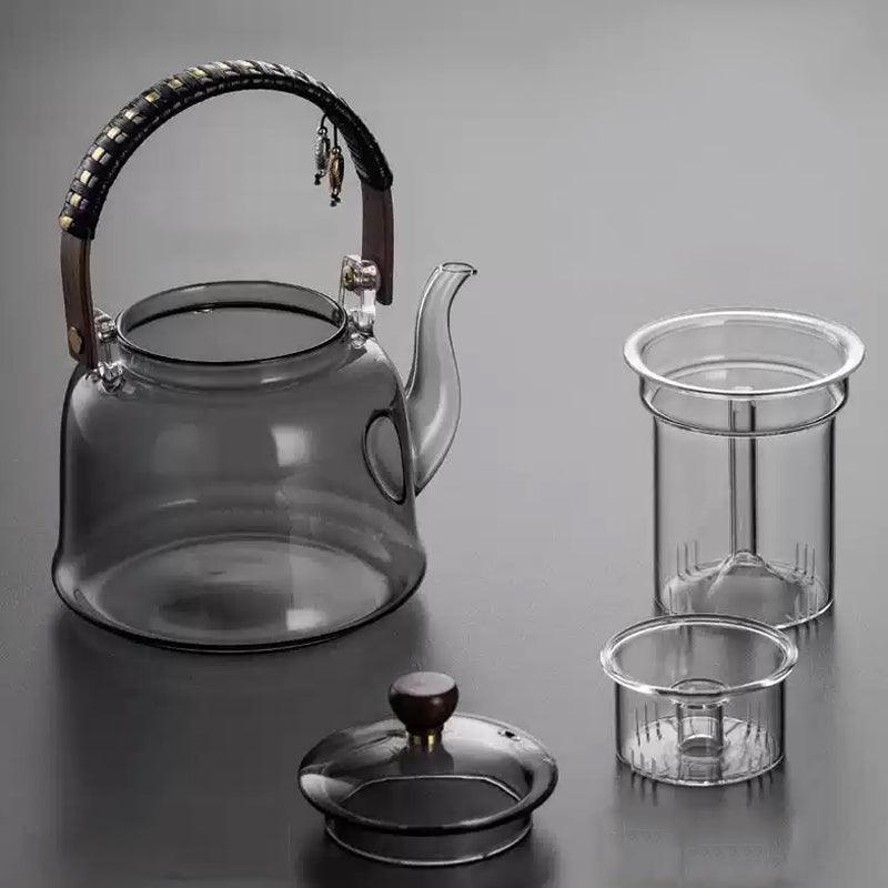 Thickened Glass Teapot | Heat-Resistant Teapot | Flower Teapot - Teas Story