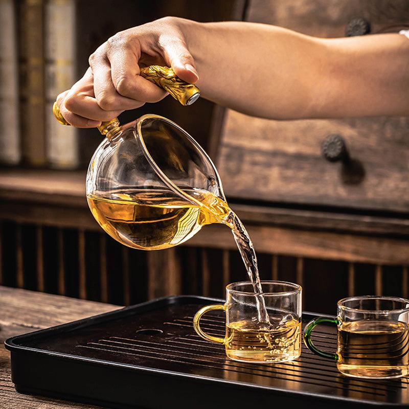 Lazy glass automatic tea set | Creative magnetic tea set | Tea set - Teas Story