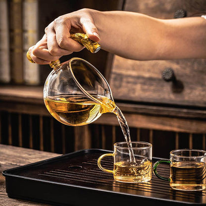 Lazy glass automatic tea set | Creative magnetic tea set | Tea set - Teas Story