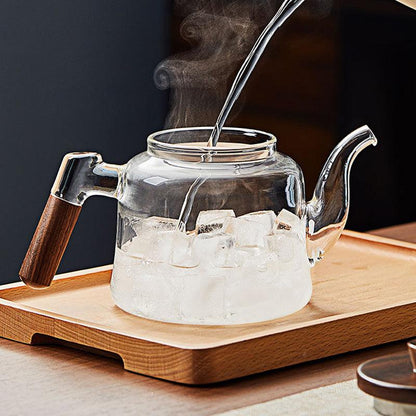Tea and water separation kettle | Japanese tea brewing device |