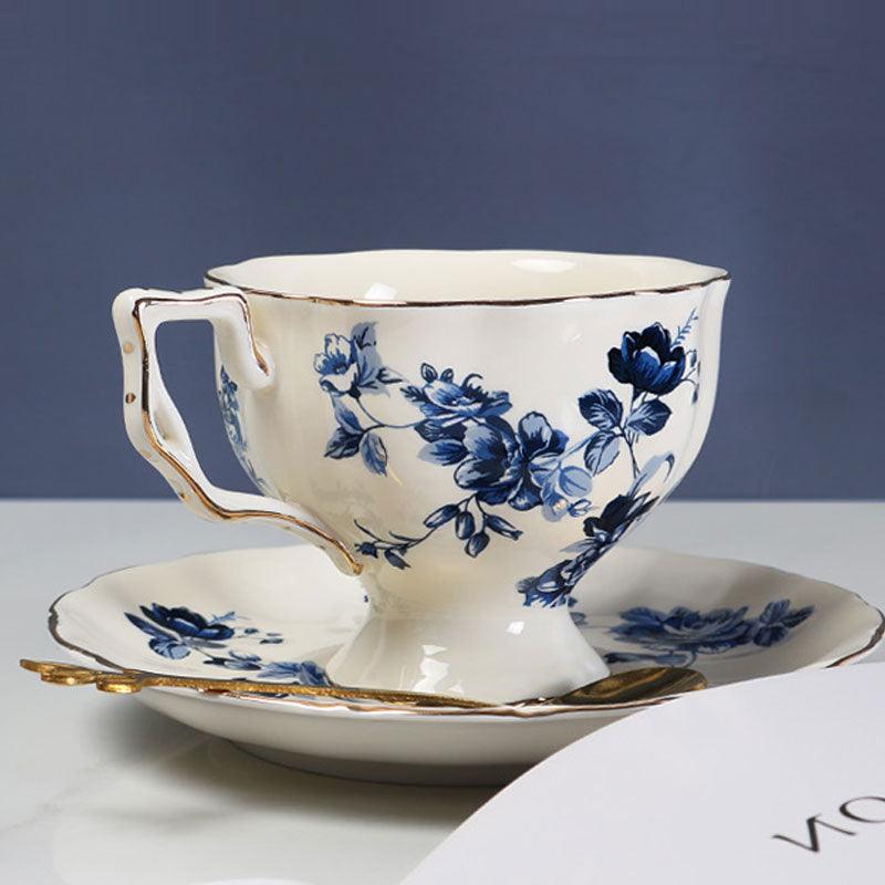 European Rose Ceramic Tea Set | Retro Coffee Set | Teapot Tea Set - Teas Story