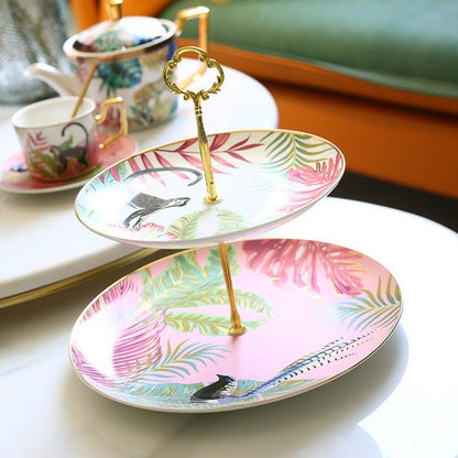 Forest Ceramic Tea Set | Tea Party Ttea Set |Ceramic Coffee Set|Teapot - Teas Story