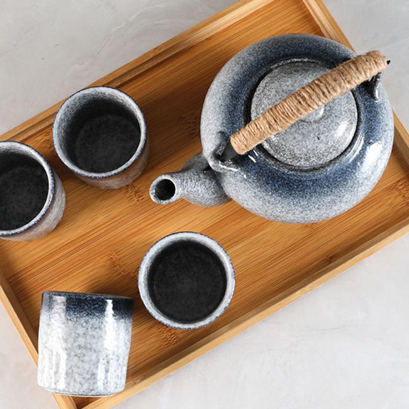 Vintage Ceramic Tea Set | Japanese Tea Set | Teapot With Infuser - Teas Story