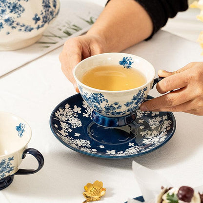 Vintage Ceramic Tea Set |Afternoon Tea Set |Teapot Cup Set |Coffee Set - Teas Story