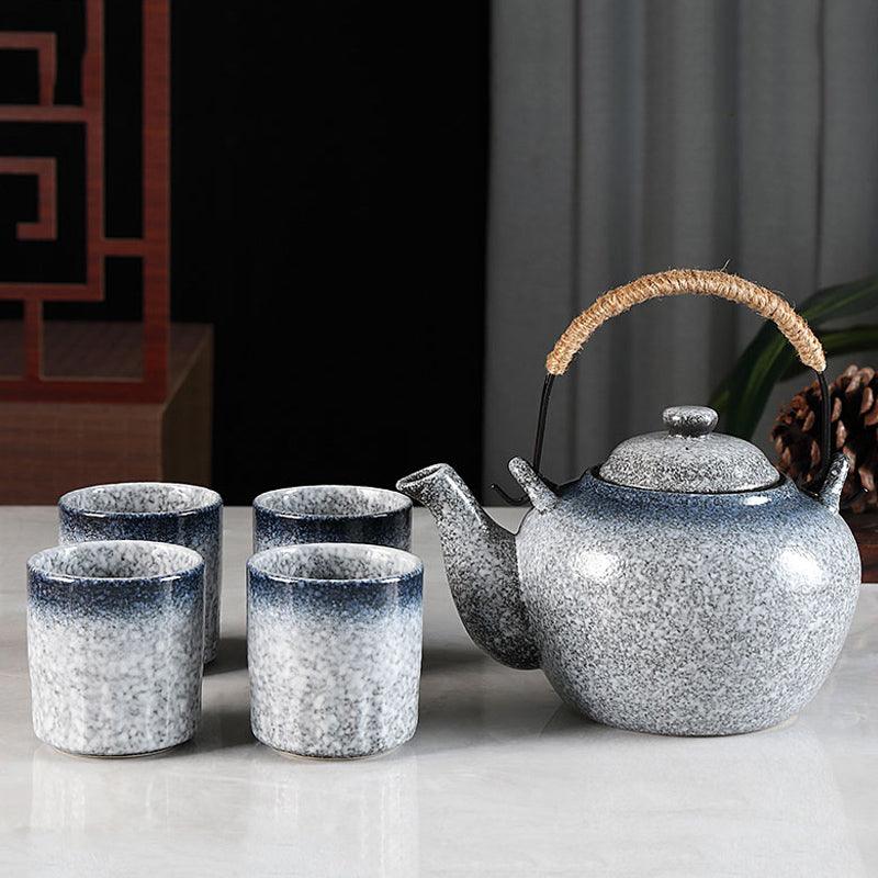 Vintage Ceramic Tea Set | Japanese Tea Set | Teapot With Infuser - Teas Story