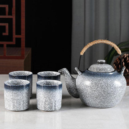 Vintage Ceramic Tea Set | Japanese Tea Set | Teapot With Infuser - Teas Story