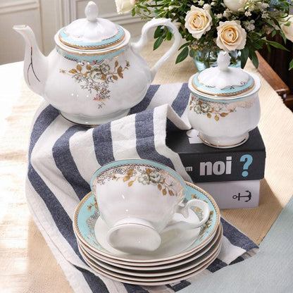 Handmade bone china coffee set | afternoon tea set - Teas Story