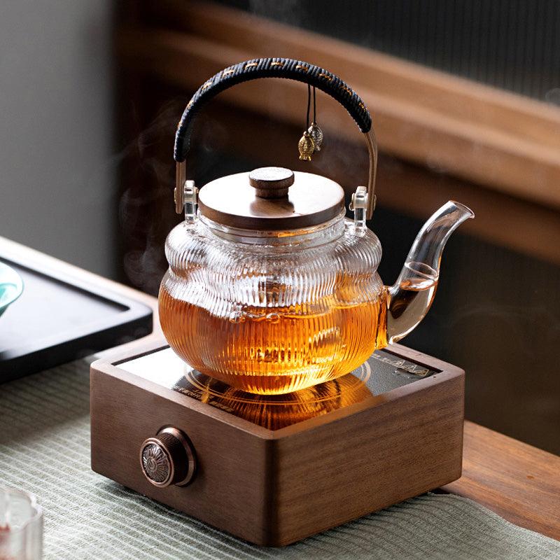 Gourd Glass Teapot, Electric Teapot, Tea And Water Separation Teapot - Teas Story